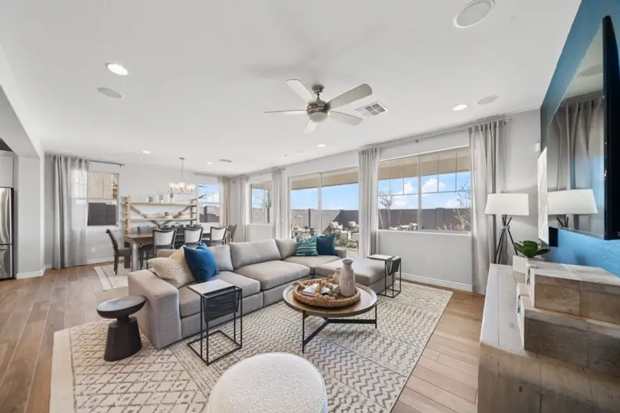 Furnished interior view inside a new home in Parkside, Avondale (Image 3).