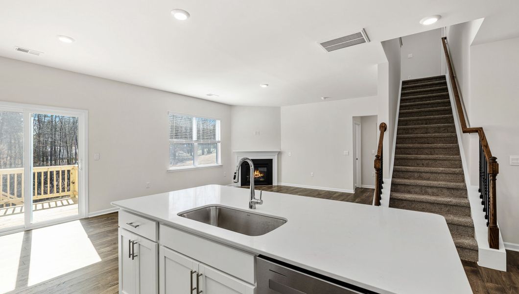 Furnished interior view inside a new home in Spring Ridge, Anderson (Image 11).