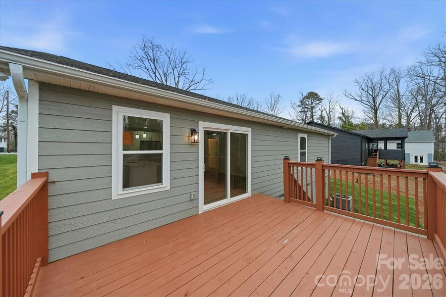 Exterior details and patio area of a home in , Hickory (Image 20). Exterior details and patio area of a home in , Hickory (Image 20).