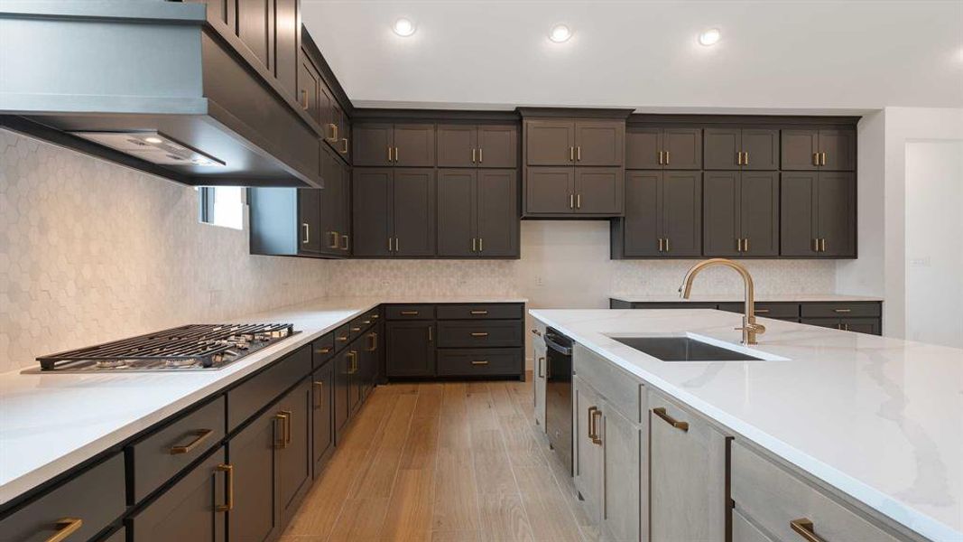 Furnished interior view inside a new home in Sweetgrass, Haslet (Image 6).