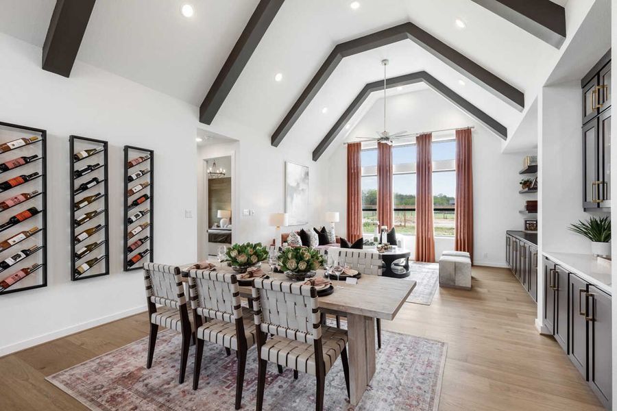 Representative Dining Room - some options shown