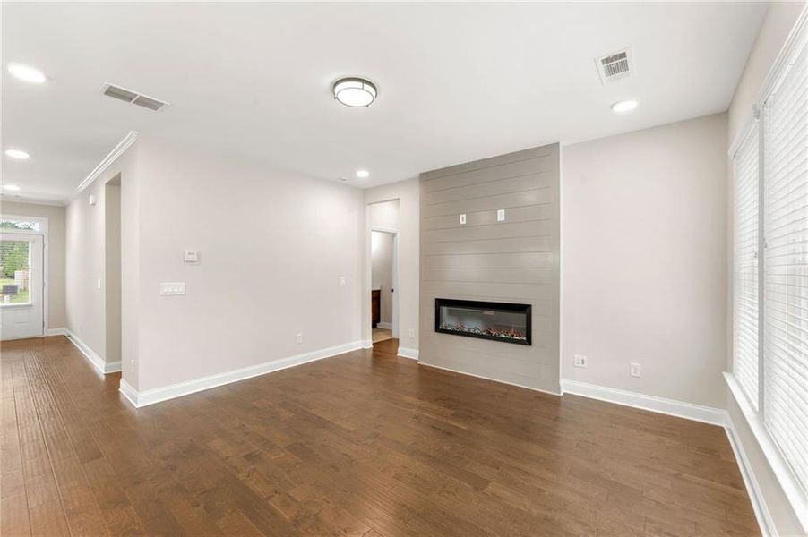 Spacious, unfurnished interior of a new home in Hickory Heights, Acworth (Image 27). Spacious, unfurnished interior of a new home in Hickory Heights, Acworth (Image 27).