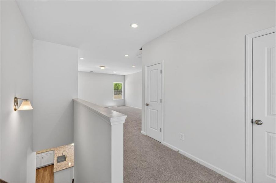 Furnished interior view inside a new home in Evergreen at Lakeside, Temple (Image 9).