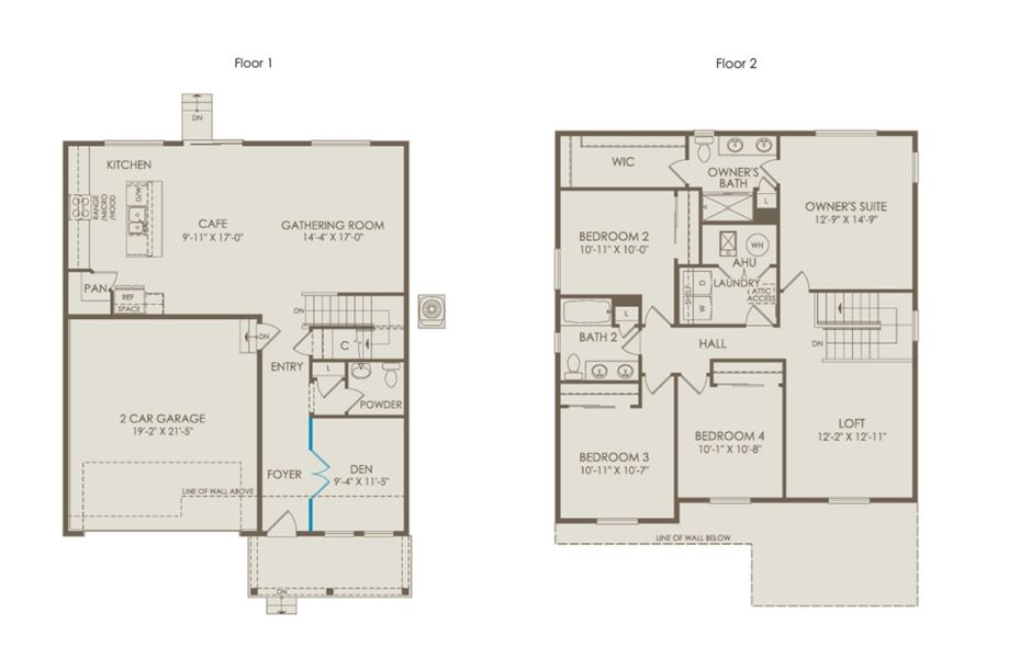 2D floor plan layout of this home in Wolf Creek Run West, Strasburg, CO (Image 3).