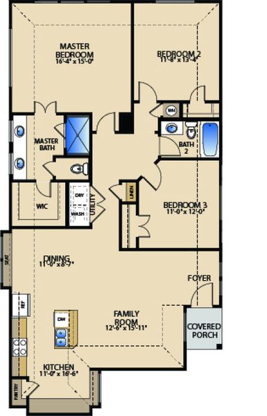 Clements Floor Plan Clements Floor Plan