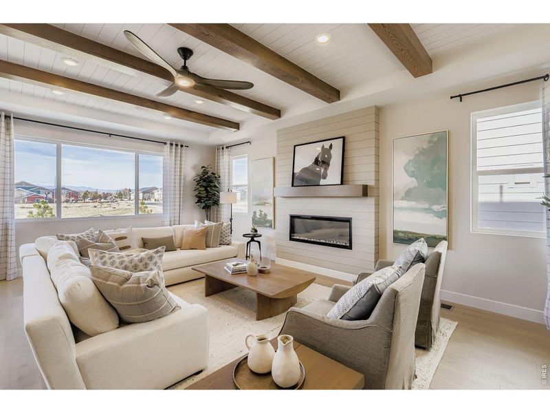 Furnished interior view inside a new home in Trevenna, Windsor (Image 25).