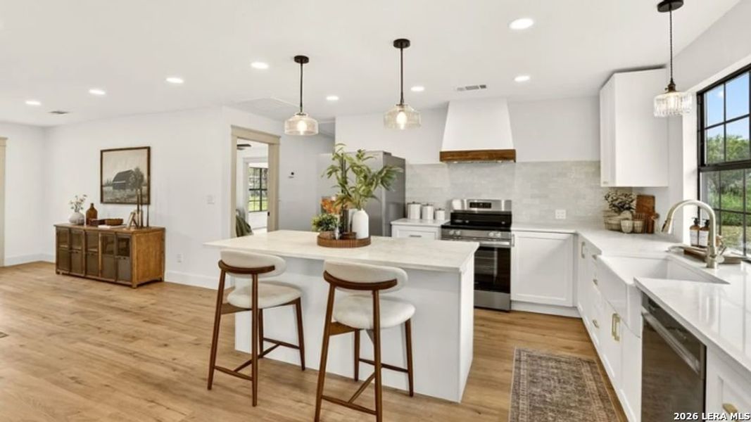 Furnished interior view inside a new home in , Charlotte (Image 10).