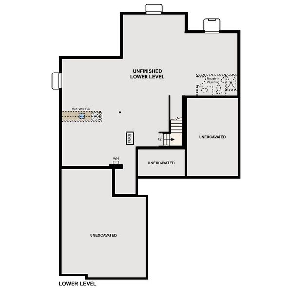 2D floor plan layout for the Bridlewood by Century Communities in Overland Ranch, Aurora, CO (Image 6). 2D floor plan layout for the Bridlewood by Century Communities in Overland Ranch, Aurora, CO (Image 6).