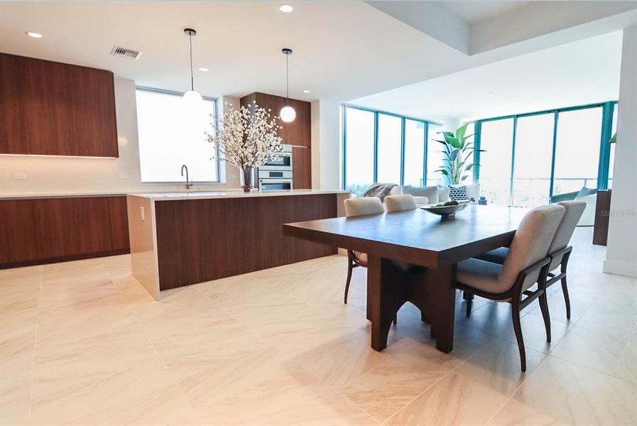 Furnished interior view inside a new home in , St. Petersburg (Image 7).