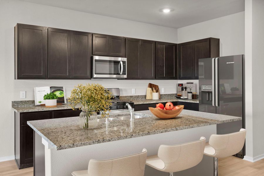 Furnished interior view inside a new home in Arabella on the Prairie, Richmond (Image 10).