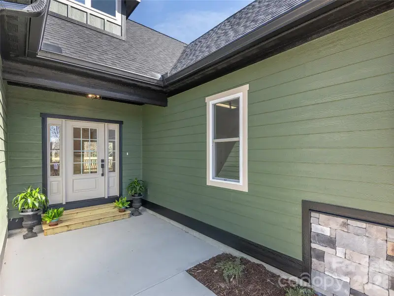 Exterior details and patio area of a home in , Hendersonville (Image 3).