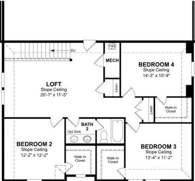 Beazer Homes White Wing Ranier Plan