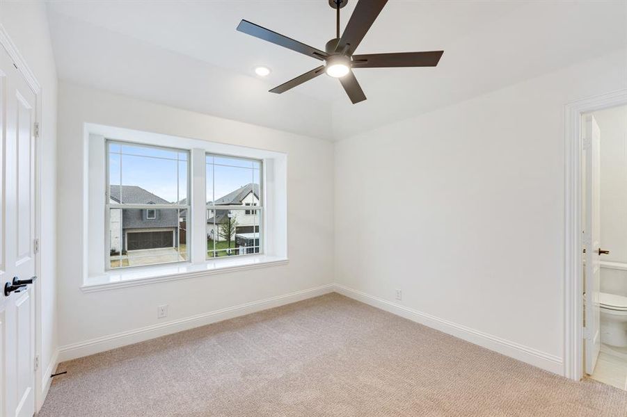 Spacious, unfurnished interior of a new home in Windsong Ranch Classic 61, Prosper (Image 26). Spacious, unfurnished interior of a new home in Windsong Ranch Classic 61, Prosper (Image 26).