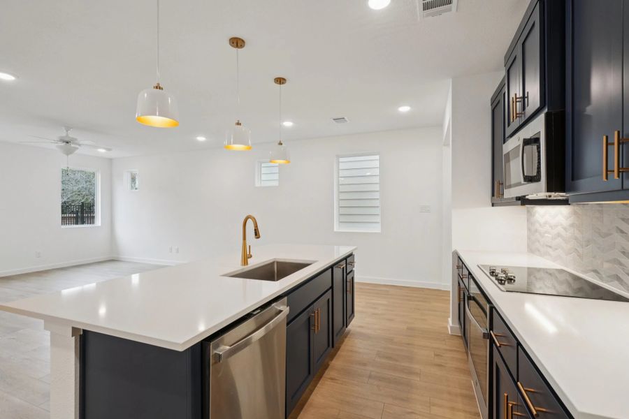 Kitchen featuring the Sapphire Collection