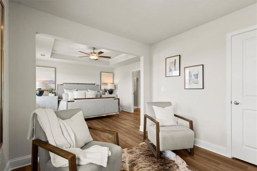 Furnished interior view inside a new home in , Dacula (Image 28). Furnished interior view inside a new home in , Dacula (Image 28).