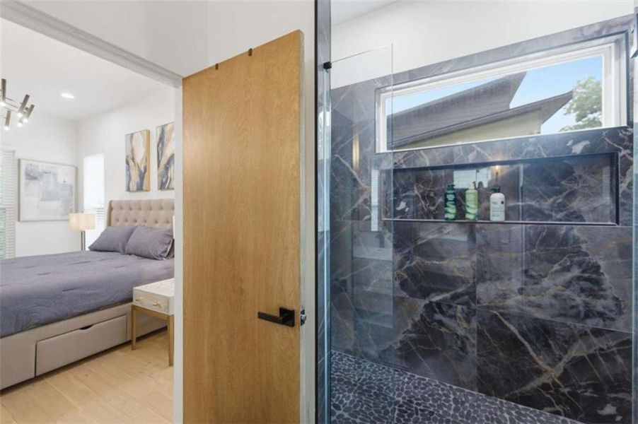 Furnished interior view inside a new home in , Atlanta (Image 48).