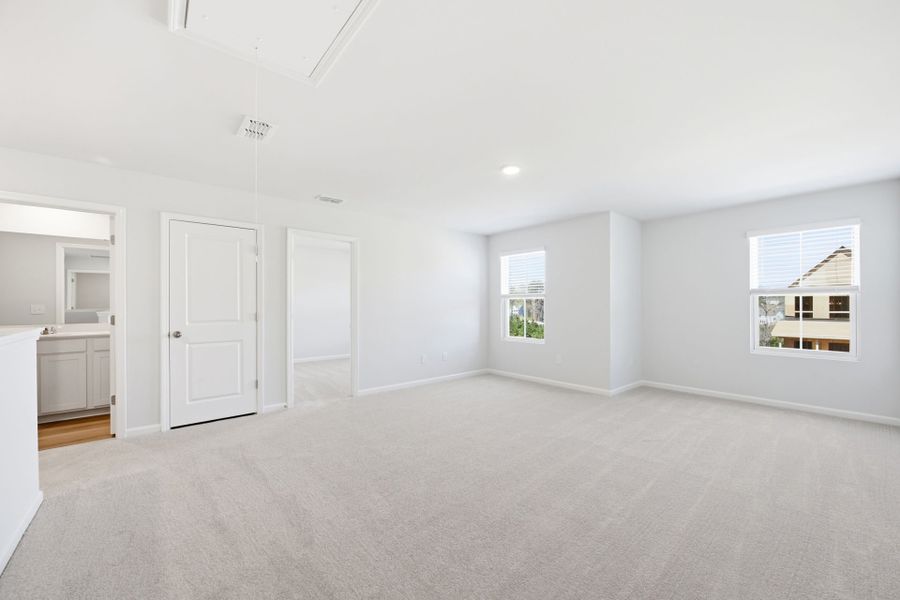 Spacious, unfurnished interior of a new home in Grand Arbor, Blythewood (Image 27).