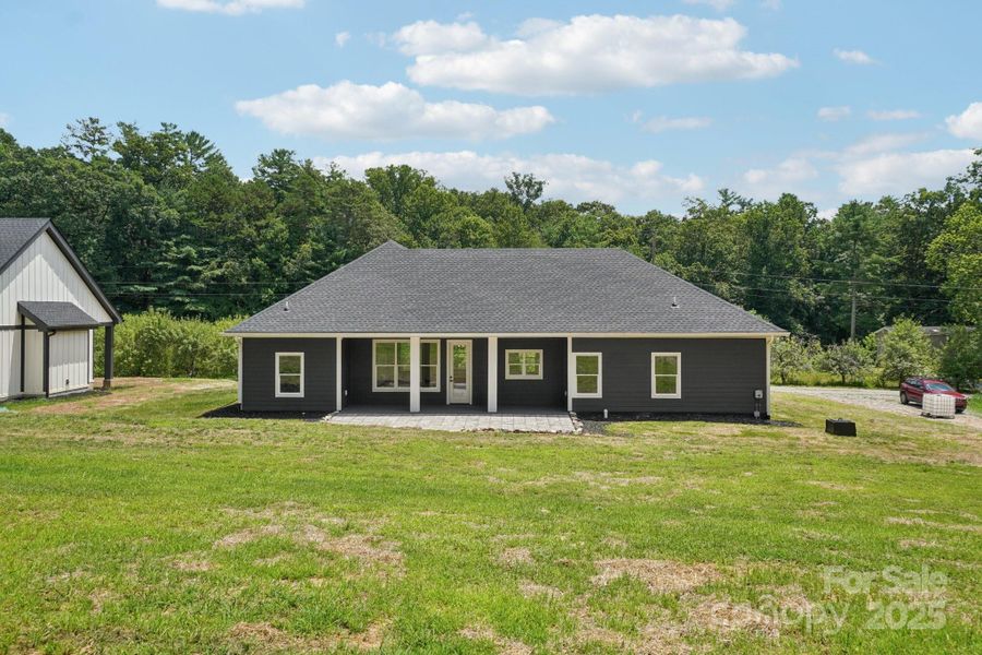 Exterior details and patio area of a home in , Hendersonville (Image 4).