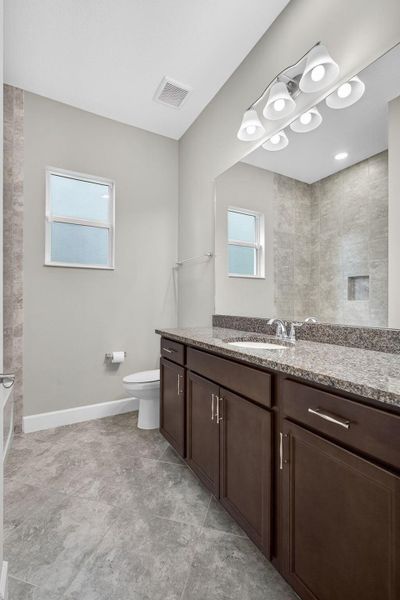 Furnished interior view inside a new home in , The Acreage (Image 73).
