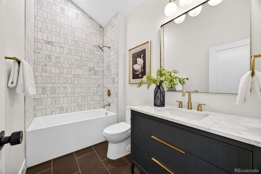 Furnished interior view inside a new home in , Denver (Image 29).