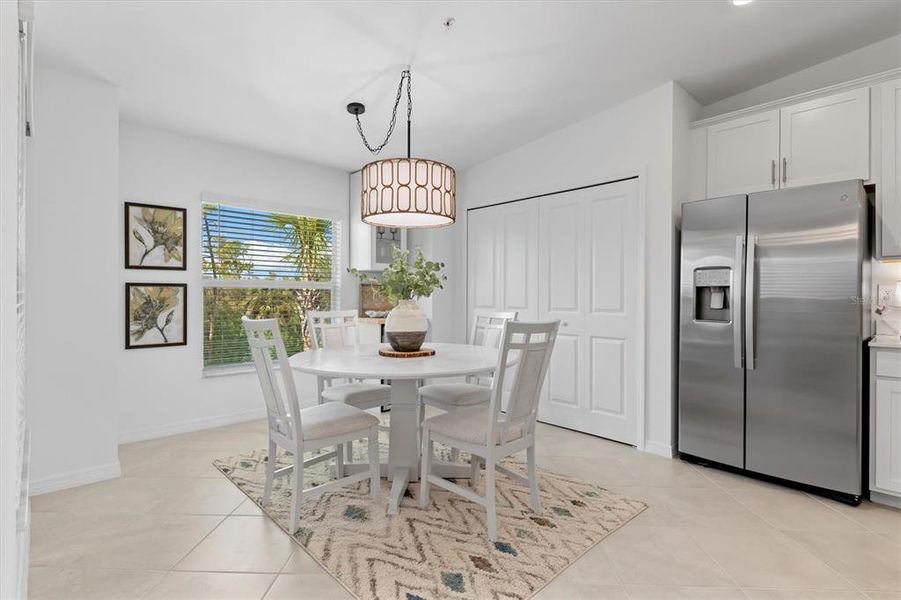 Furnished interior view inside a new home in Heritage Landing, Punta Gorda (Image 29).