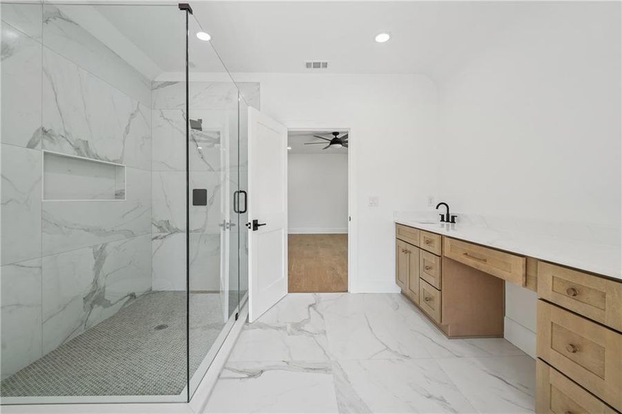 Furnished interior view inside a new home in , Dacula (Image 12).