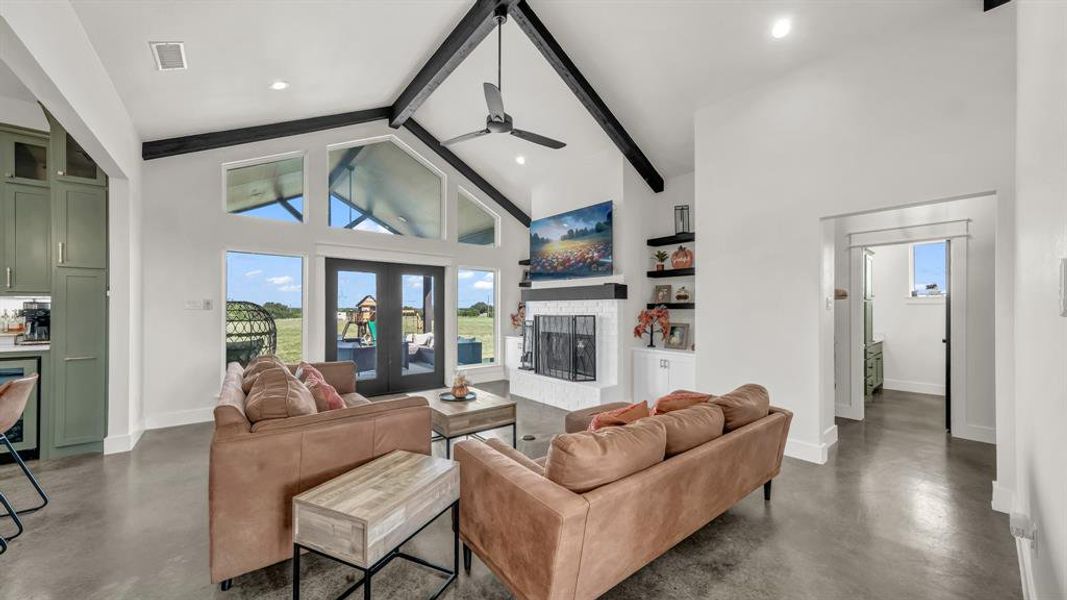 Furnished interior view inside a new home in , Mineral Wells (Image 23).