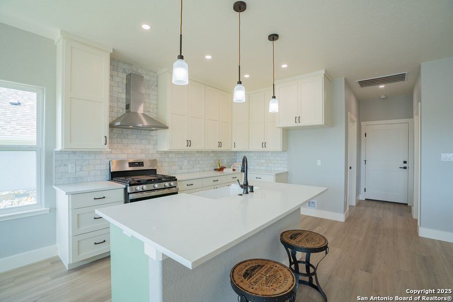 Furnished interior view inside a new home in , Kerrville (Image 12).