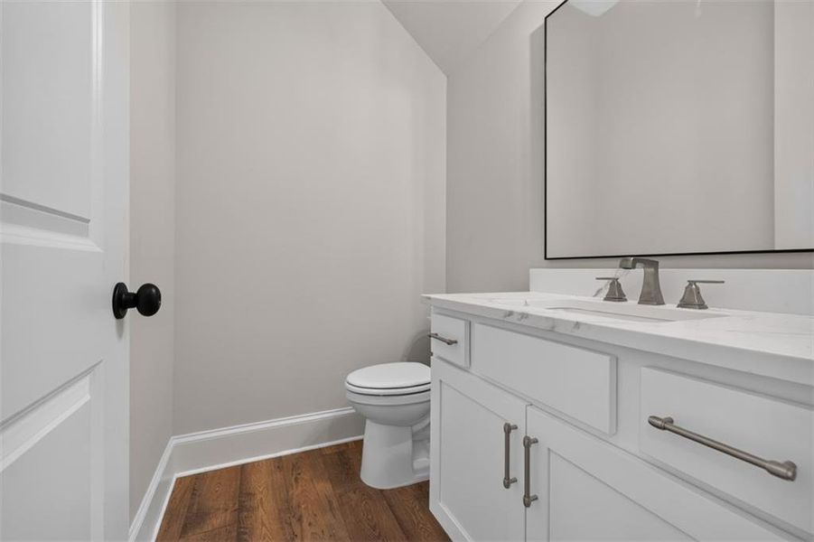 Furnished interior view inside a new home in , Flowery Branch (Image 12). Furnished interior view inside a new home in , Flowery Branch (Image 12).