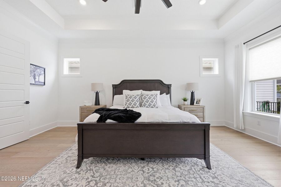 Furnished interior view inside a new home in Seven Pines 70' Rear Entry, Jacksonville (Image 50).