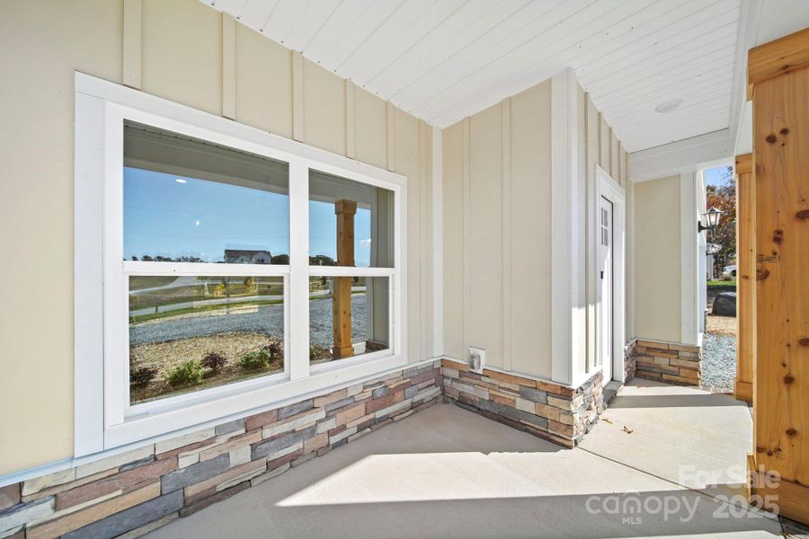 Exterior details and patio area of a home in , Monroe (Image 3).