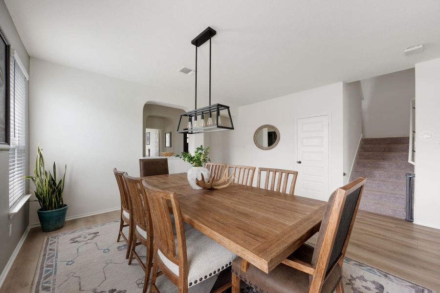 Furnished interior view inside a new home in , Round Rock (Image 15).