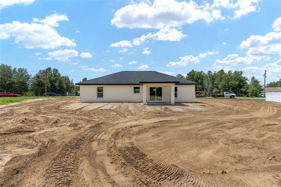 Front exterior of a new home in , Ocala, FL, highlighting curb appeal (Image 33). Front exterior of a new home in , Ocala, FL, highlighting curb appeal (Image 33).