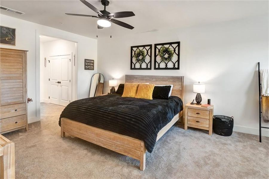 Furnished interior view inside a new home in , Cumming (Image 9).