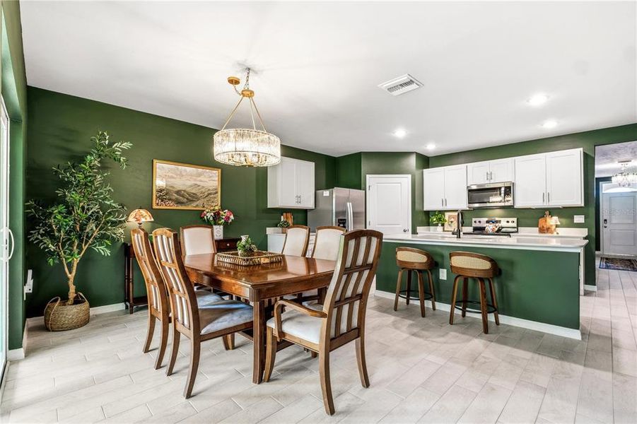 Furnished interior view inside a new home in Burnt Store Village, Punta Gorda (Image 21).