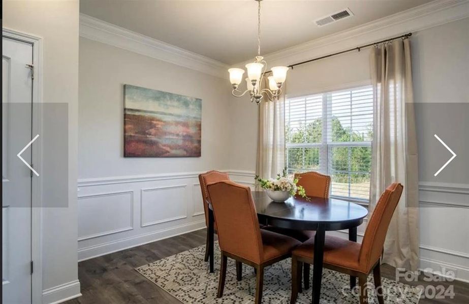 Furnished interior view inside a new home in Thunder Ridge, Dawsonville (Image 12).