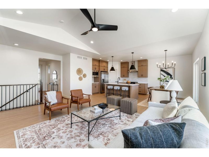 Furnished interior view inside a new home in , Milliken (Image 5).