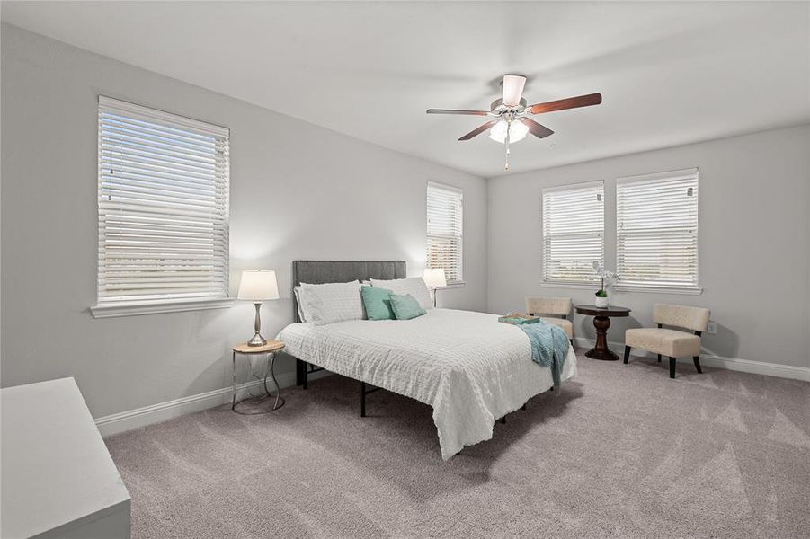 Furnished interior view inside a new home in , Allen (Image 23). Furnished interior view inside a new home in , Allen (Image 23).