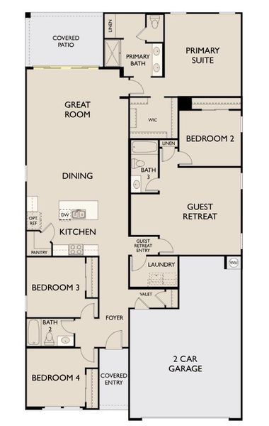 Floor plan - Lot 234