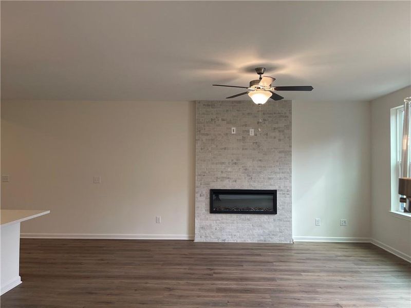 Spacious, unfurnished interior of a new home in The Collection at Wolf Creek, Lawrenceville (Image 18).