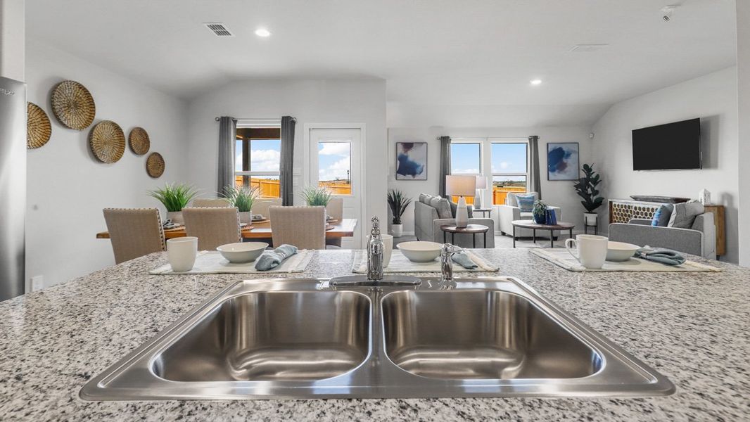 Furnished interior view inside a new home in Cresson Estates, Cresson (Image 12).