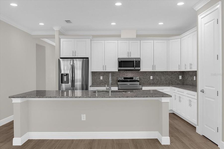 Furnished interior view inside a new home in , Summerfield (Image 10).