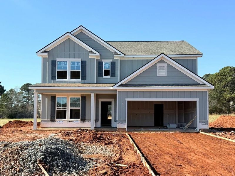 In-progress construction of a new home in Westlyn, Winder, GA (Image 39).