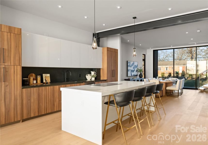 Furnished interior view inside a new home in , Charlotte (Image 8).