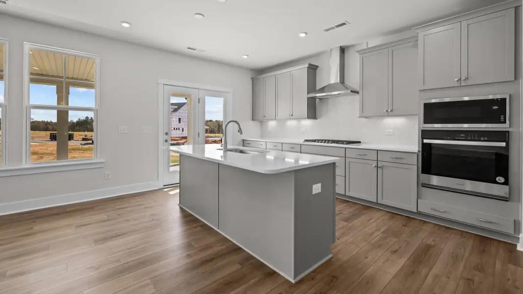 The Burton Plan by DRB Homes in McBride Indian Trail- Kitchen