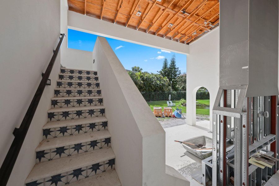 Cabana Stair Lower Cabana Stair Lower