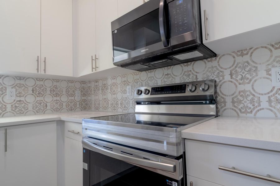 Stainless steal appliances