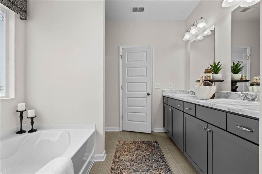 Furnished interior view inside a new home in Kingston Park, Kingston (Image 32). Furnished interior view inside a new home in Kingston Park, Kingston (Image 32).