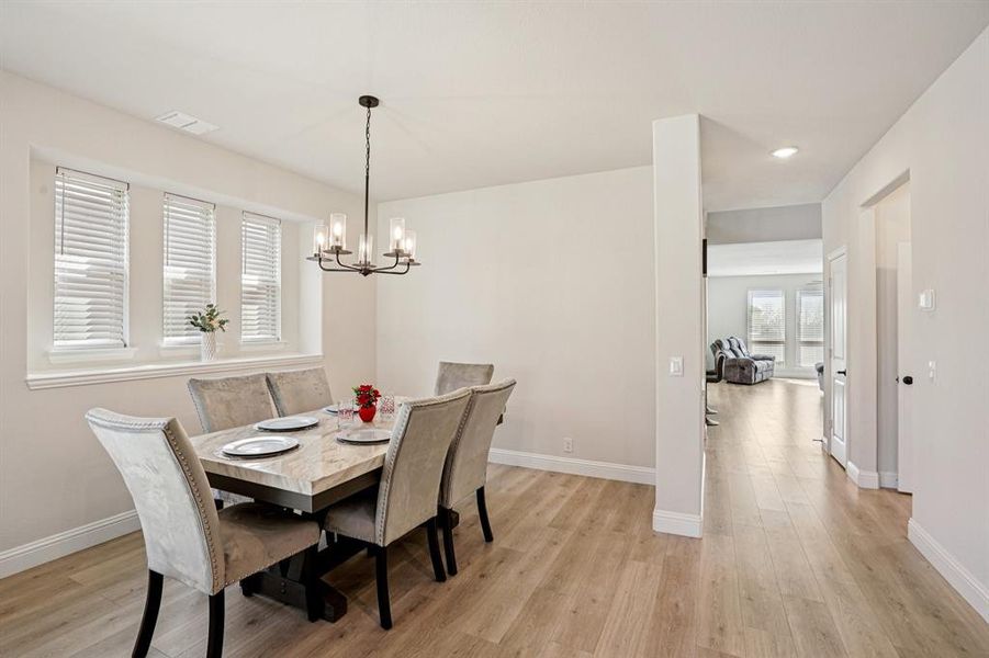 Furnished interior view inside a new home in , Godley (Image 5). Furnished interior view inside a new home in , Godley (Image 5).