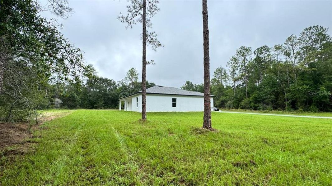 Exterior details and patio area of a home in , Citrus Springs (Image 4).